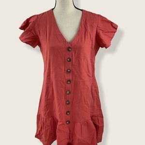 NWT Red mini dress size medium